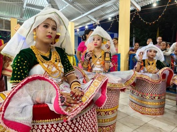 Traditional Rash-Utsav was celebrated in Agartala Radha Madhab temple. TIWN Pic Nov 4 Traditional Rash-Utsav was celebrated in Agartala Radha Madhab temple. TIWN Pic Nov 4